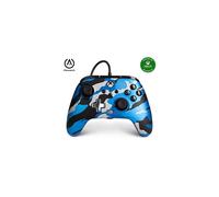 PowerA Enhanced Wired Controller for Xbox - Metallic Blue Camo, Gamepad, Wired Video Game Controller, Gaming Controller, Xbox Series X|S
