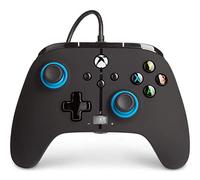 PowerA Enhanced Wired Controller for Xbox Series X|S, Wired Video Game Controller, Gamepad for Xbox X and S, Officially Licenced by Xbox, works with Xbox One and Windows, 2 Years Manufacturer Warranty - Blue Hint