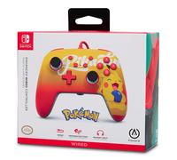 PowerA Enhanced Wired Controller - Oran Berry Pikachu - New - Nintendo Switch