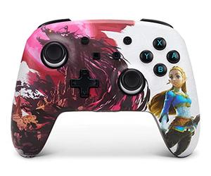 PowerA Enhanced Wireless Controller for Nintendo Switch and Switch OLED Model, Gamepad, Game Controller, Bluetooth controller, Officially Licensed- Blood Moon Zelda