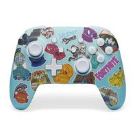 PowerA Enhanced Wireless Controller for Nintendo Switch - Fortnite Sticker Mania, Nintendo Switch - OLED Model, Nintendo Switch Lite, Gamepad, game controller, Bluetooth controller