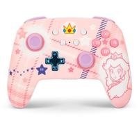PowerA Enhanced Wireless Controller for Nintendo Switch - Princess Peach Plaid PowerA Enhanced Wireless Controller for Nintendo Switch - Princess Peach Plaid