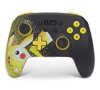 PowerA Enhanced Wireless Controller for Nintendo Switch - Pikachu 025, Nintendo Switch - OLED Model, Nintendo Switch Lite, Gamepad, Game Controller, Bluetooth Controller, Officially Licensed