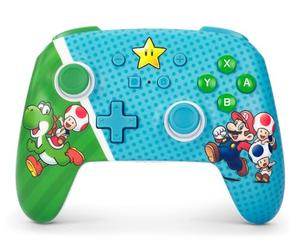 PowerA Enhanced Wireless Controller for Nintendo Switch - Super Star Friends, Nintendo Switch - OLED Model, Nintendo Switch Lite, Gamepad, game controller, Bluetooth controller