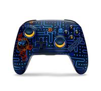 PowerA Enhanced Wireless Controller for Nintendo Switch with Lumectra - PAC-MAN NEON ARCADE, Gamepad, Game Controller, Bluetooth Controller, Rechargeable