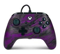 PowerA Mens Advantage Wired Controller For Xbox Series X And S Purple Camo