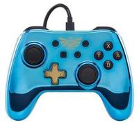 POWERA Nintendo Switch Wired Controller - Blue Chrome Zelda