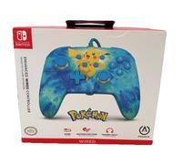 PowerA Switch Wired Controller - Tie Dye Pikachu PowerA Switch Wired Controller - Tie Dye Pikachu