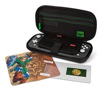 PowerA Protection Case for Nintendo Switch Lite, Hard Shell Protective Pouch with Carry Handle and 9 Game Cards Storage, Official: Zelda; Link Hyrule