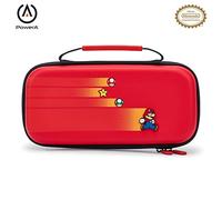 PowerA Protection Case for Nintendo Switch, Switch Lite & OLED Model, Hard Shell Protective Pouch with Carry Handle and 9 Game Cards Storage, Official: Speedster Mario