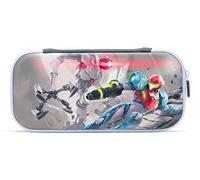 PowerA Slim Case for Nintendo Switch, Switch Lite & OLED Model, Protective Pouch with 10 Game Cards Storage and Built-in Play Stand, Official: Metroid Dread