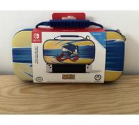 PowerA Sonic The Hedgehog Zipper Mesh Protection Travel Case for Nintendo Switch