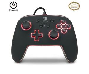 PowerA Spectra Enhanced Wired Controller for Nintendo Switch, Gamepad, Wired Video Game Controller, Gaming Controller, Officially Licensed, Light-Up Controller