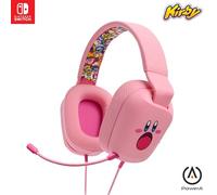 PowerA Wired Stereo Headset for Nintendo Switch - Kirby Mouthful, 3.5 mm, wired, stereo, officially licensed