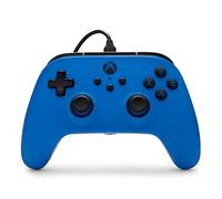 PowerA Symmetric Wired Controller for Xbox Series X|S - Blue, Officially licensed, Inline Thumbstick Layout, Windows 10/11 compatible, Dual Rumble Motors, Impulse Triggers, 3.5 mm Audio Jack
