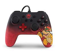 PowerA Wired Controller for Nintendo Switch, Nintendo Switch OLED Model and Nintendo Switch Lite, Gamepad, Game Controller, Wired Controller, Officially Licensed- Mario, Bowser