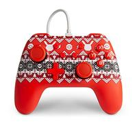 PowerA Wired Controller for Nintendo Switch, Nintendo Switch OLED Model and Nintendo Switch Lite, Gamepad, Game Controller, Wired Controller, Officially Licensed- Pokémon Holiday Sweater