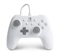 PowerA Wired Controller for Nintendo Switch - OLED Model, Nintendo Switch and Nintendo Switch Lite - White, Gamepad, Game Controller, Wired Controller, Officially Licensed