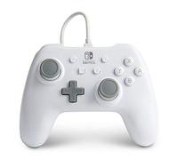 PowerA Wired Controller for Nintendo Switch - OLED Model, Nintendo Switch and Nintendo Switch Lite - White, Gamepad, Game Controller, Wired Controller, Officially Licensed