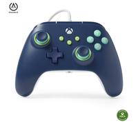 PowerA Wired Controller For Xbox Series X & S, Xbox One, PC, Windows 10 & 11, Dual Rumble Motors, Detachable 10ft USB Cable, 3.5mm Stereo Headset Jack, Official: Mariner Blue
