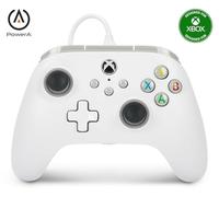 PowerA Wired controller for Xbox Series XS - White, gamepad, video game gaming controller, works with Xbox One