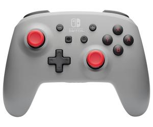PowerA Wireless Controller for Nintendo Switch Nintendo Switch Lite Retro Grey