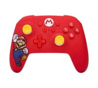 PowerA Wireless Controller for Nintendo Switch - OLED Model, Nintendo Switch and Nintendo Switch Lite - Mario Joy, Gamepad, Game Controller, Bluetooth Controller