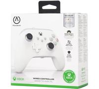 PowerA Wired controller for Xbox Series XS - White, gamepad, video game gaming controller, works with Xbox One