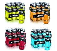 Powerade Sports Mountain Blast + Orange + Blood Orange + Citrus Refreshing Sports Drink Low Calorie Energy Drink Disposable Bottle (48 x 500 ml)