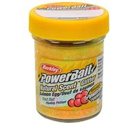 Berkley PowerBait Natural Glitter Trout Bait, Rainbow, 1-4/5 oz, Jar