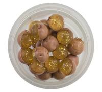 Berkley PowerBait Power Clear Eggs Floating Fishing Bait, Clear Gold-Natural, Irresistible Scent & Flavor, Natural Presentation, Ideal for Trout, Steelhead, Salmon and More