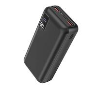 PowerBank 50000mAh large capacity, 22.5W power bank PD20W Fast Charging External Handyakku USB C with LED Display 3 Outputs & 2 Inputs Portable Charger for iPhone16 15 14 13 12 Pro Max