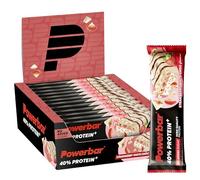 Powerbar 40% Protein+ Crisps 40g Protein Bars Box White Choco & Strawberry 12 Units Clear One Size Multicolor