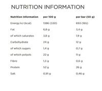 Powerbar 52% Protein Bar Cookies&cream 50g One Size Blue