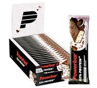 Powerbar Plus 52% Protein Bars Box Cookies&cream 50g 20 Units Blue One Size Blue