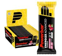 Powerbar - Energize Advanced - Himbeere - 15x55g - High Carb Energieriegel - Magnesium&Natrium