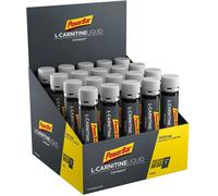 Power Barr L-Carnitine Liquid Ampoules 20x25ml - Food supplement with 1000 mg L-carnitine and Vitamin B6