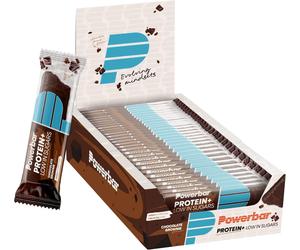 PowerBar Low Sugar Chocolate Brownie Flavour ProteinPlus Bars - Pack of 30