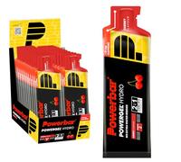 Powerbar Powergel Hydro 67ml 24 Units Cherry Energy Gels Box Red,Grey