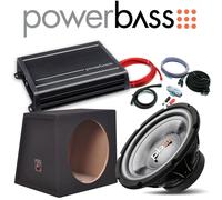PowerBass XL ACS 12" Amplifier & Subwoofer Deal 800W Package Amp/Sub Deal