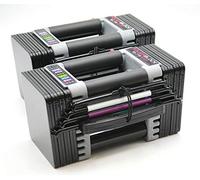 POWERBLOCK Elite EXP Adjustable Dumbbells, Sold in Pairs, Stage 1, 5-50 lb. Dumbbells, Durable Steel Build, Innovative Workout Equipment, All-in-One Dumbbells, Expandable with Expansion Kits