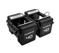 POWERBLOCK Pro 100 EXP Stage 1 - Adjustable Dumbbell Set - 1 to 18 kg per Dumbbell - Durable Steel Construction, Expandable with Expansion Kits - Suitable for Intensive Use
