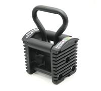 PowerBlock Pro Series Kettlebell Handle - Compatible Pro Series Dumbbells, Strength Training Accessory, for Home Gym & Commercial Use, Workout Equipment, Black