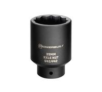 Powerbuilt - 1/2" Drive x 39mm Axle Nut Socket, Specialty Tools (Auto), Service Tools (Auto) - Open Stock, Specialty Tools - Steering & Suspension (641442)