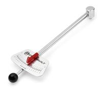 Powerbuilt 1/4-Inch Drive Needle Torque Wrench, Beam Torque Wrench Professional Grade 0-80 in/Pounds and 0-9 Newton Meters, High Visibility Markings for Easy Readings - 643151GCT