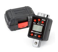 Powerbuilt 3/4-Inch Drive Digital Torque Adapter, 147.5-737.5 Ft-Lb and 200-1000 Nm, Alert Signals Torque Setting, Electronic Torque Wrench Converter with Digital Display, ±2% Accuracy - 940994