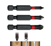 Powerbuilt - 3 Pc. Countersink Phillips Bit Set, Power Equip & Accessories, Power Tools & Accessories, Power Tool Accessories (941457)