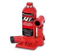 Powerbuilt Alltrade Heavy Duty 4-Ton Bottle Jack, 8000-Pound Capacity Hydraulic Car Lift, Vehicles, Trucks, Red 640905