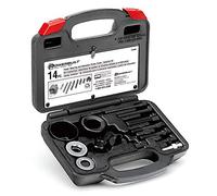 Powerbuilt Power Steering and Alternator Pulley Remove and Install Tool Set, Replace Vehicle Steering Pump, Car Repair Tools, Storage Case - 648605