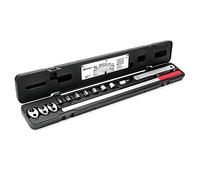 Powerbuilt Serpentine Belt Tool Set, Remove and Install Car Vehicle Serpentine Belts, for Spring-Loaded, Accessories and Storage Case Included - 648629,Silver